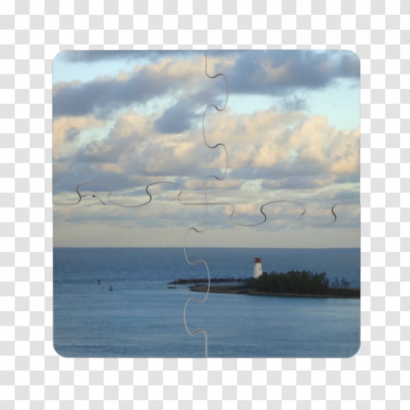 Tote Bag Sea View II Unisex Gewohnheit SeaBird Designs - Horizon - SEA VIEW Transparent PNG