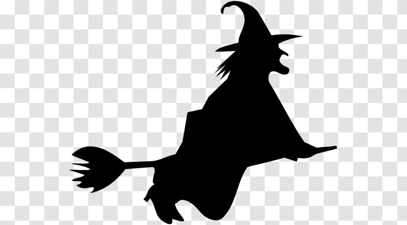 Silhouette Befana Witchcraft Clip Art - Halloween 2016 - Legno Bianco Transparent PNG