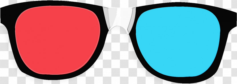 Goggles Sunglasses Red Meter Line Transparent PNG
