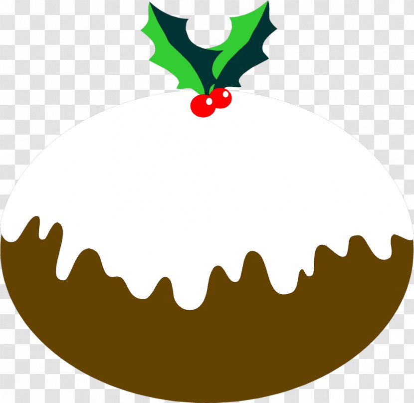 Christmas Pudding Cake Cupcake Clip Art - Dessert Transparent PNG