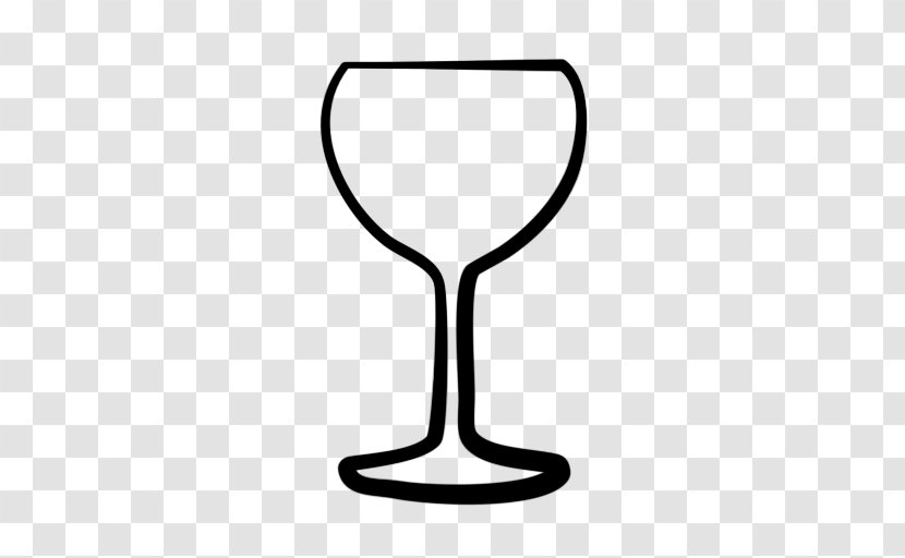Wine Glass - Drink Line Art Transparent PNG
