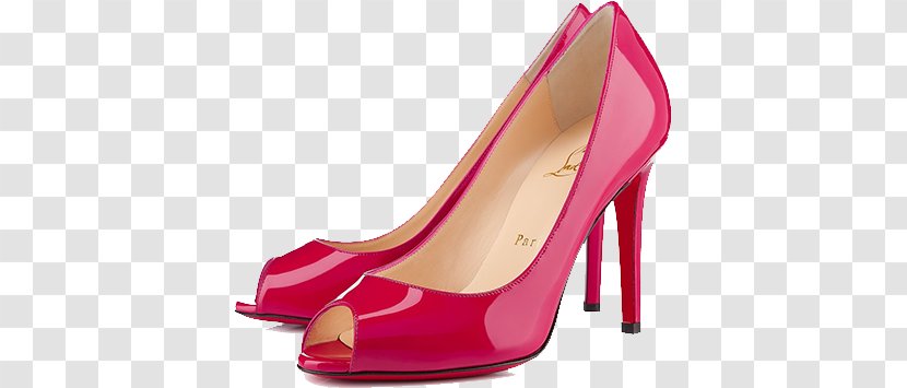 Shoe Sneakers Clip Art - Basic Pump - Pink Transparent PNG