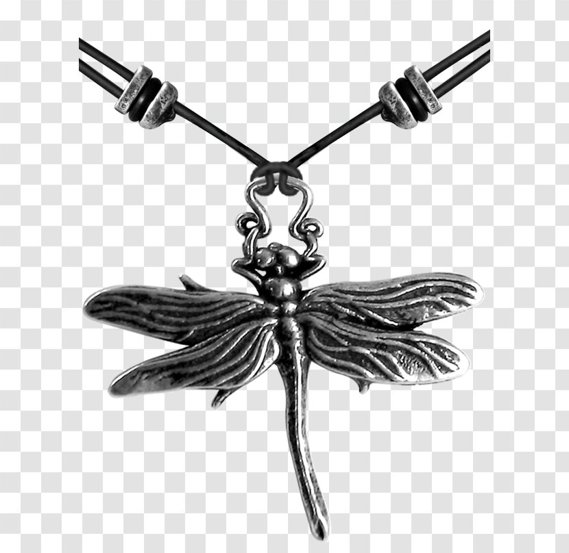 Necklace Jewellery Calavera Earring Clothing Accessories - Pewter - Dragon Fly Transparent PNG