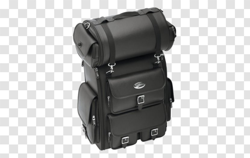 Motorcycle Accessories Sissy Bar Cruiser Saddlebag - Suitcase Transparent PNG