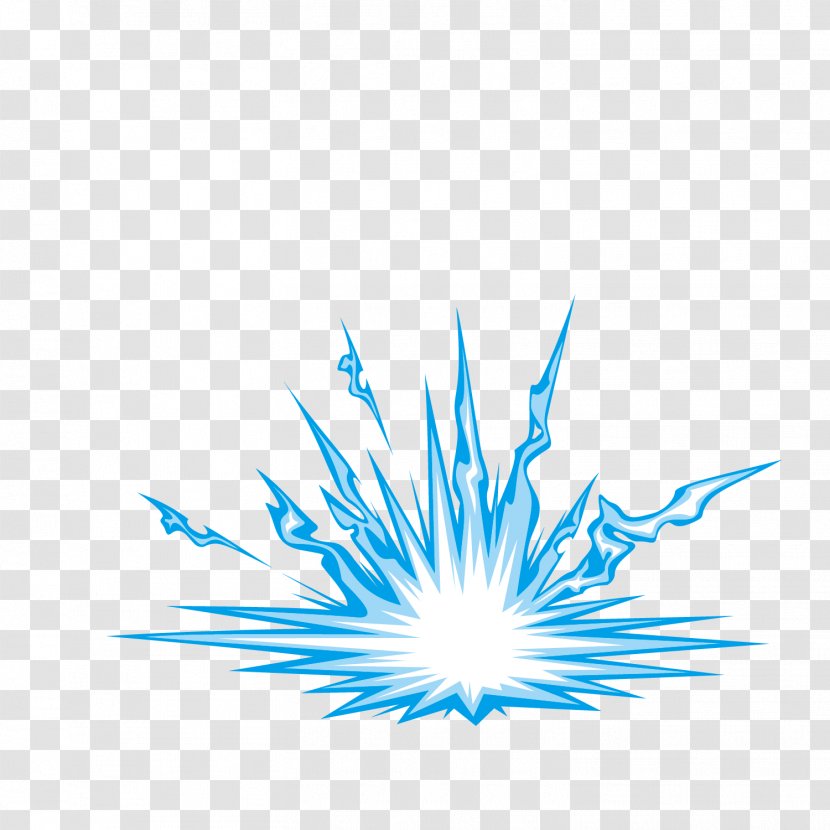 Explosion Blue - Artworks Transparent PNG