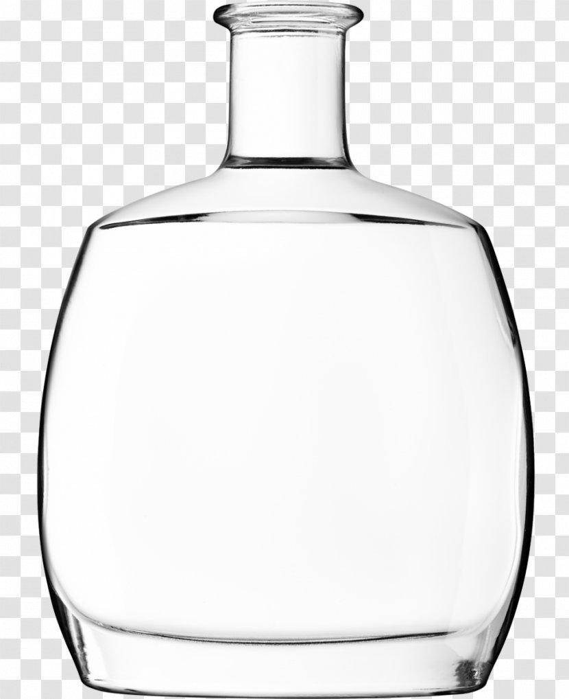 Old Fashioned Glass Decanter Distilled Beverage Bottle - Gin - Contrast Box Transparent PNG