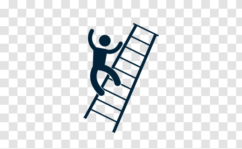 Ladder Line Stairs Furniture Logo Transparent PNG