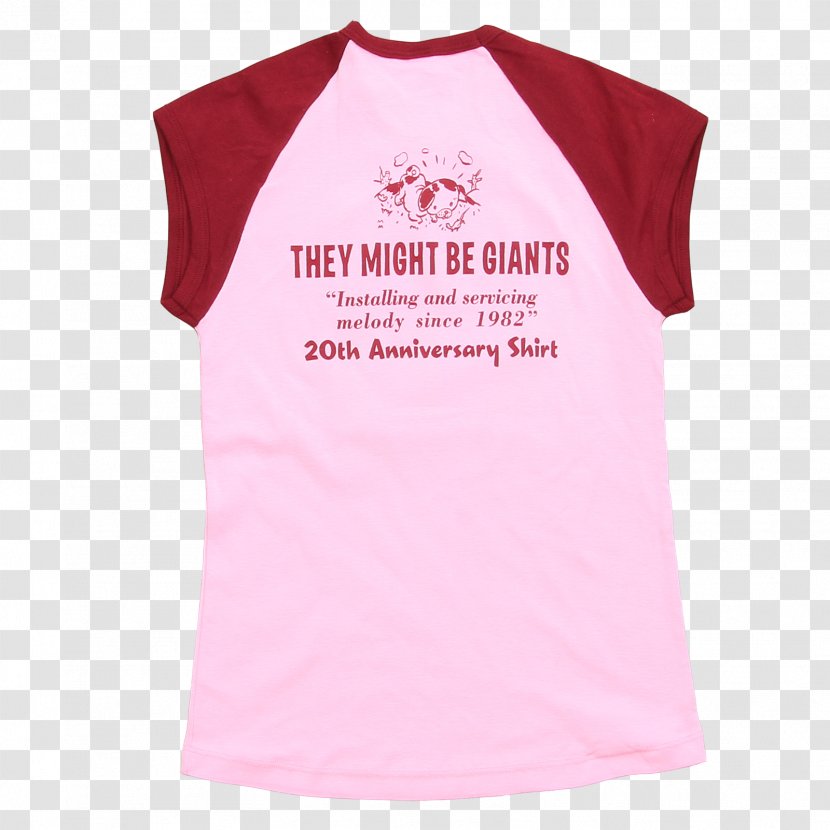 T-shirt Sleeveless Shirt Pink M Font Transparent PNG