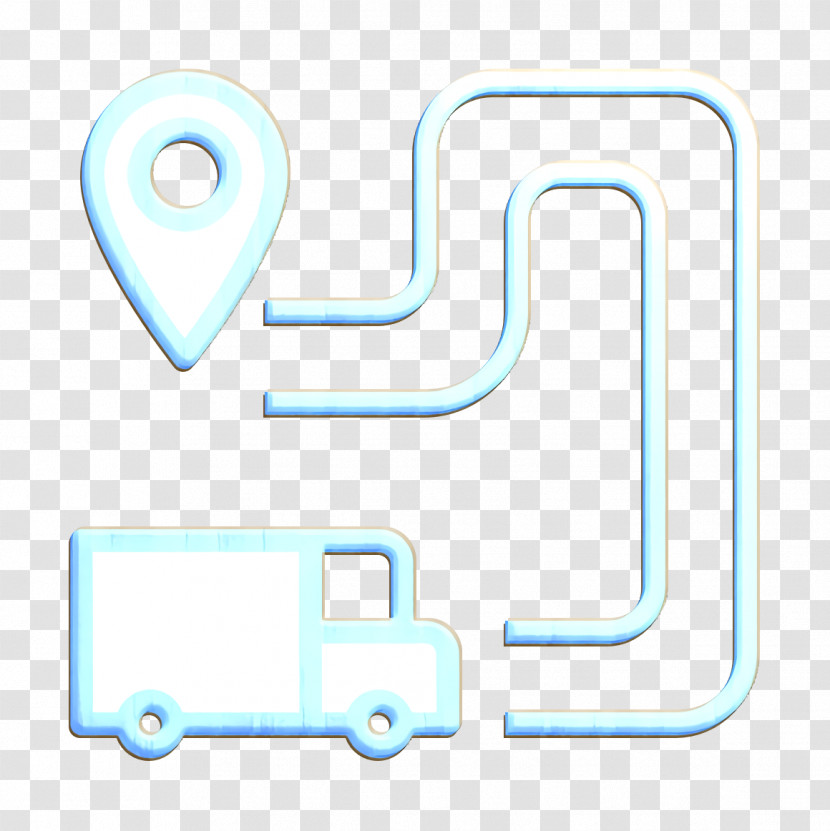 Itinerary Icon Navigation And Maps Icon Truck Icon Transparent PNG