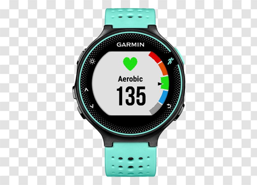 Garmin Forerunner 235 Heart Rate Monitor Ltd. Global Positioning System GPS Watch - Strap Transparent PNG