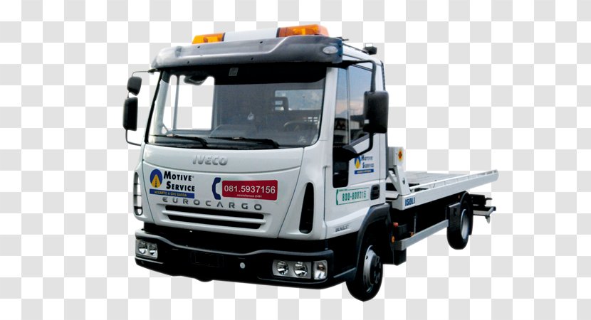 Light Commercial Vehicle Car Iveco Tow Truck - Freight Transport Transparent PNG
