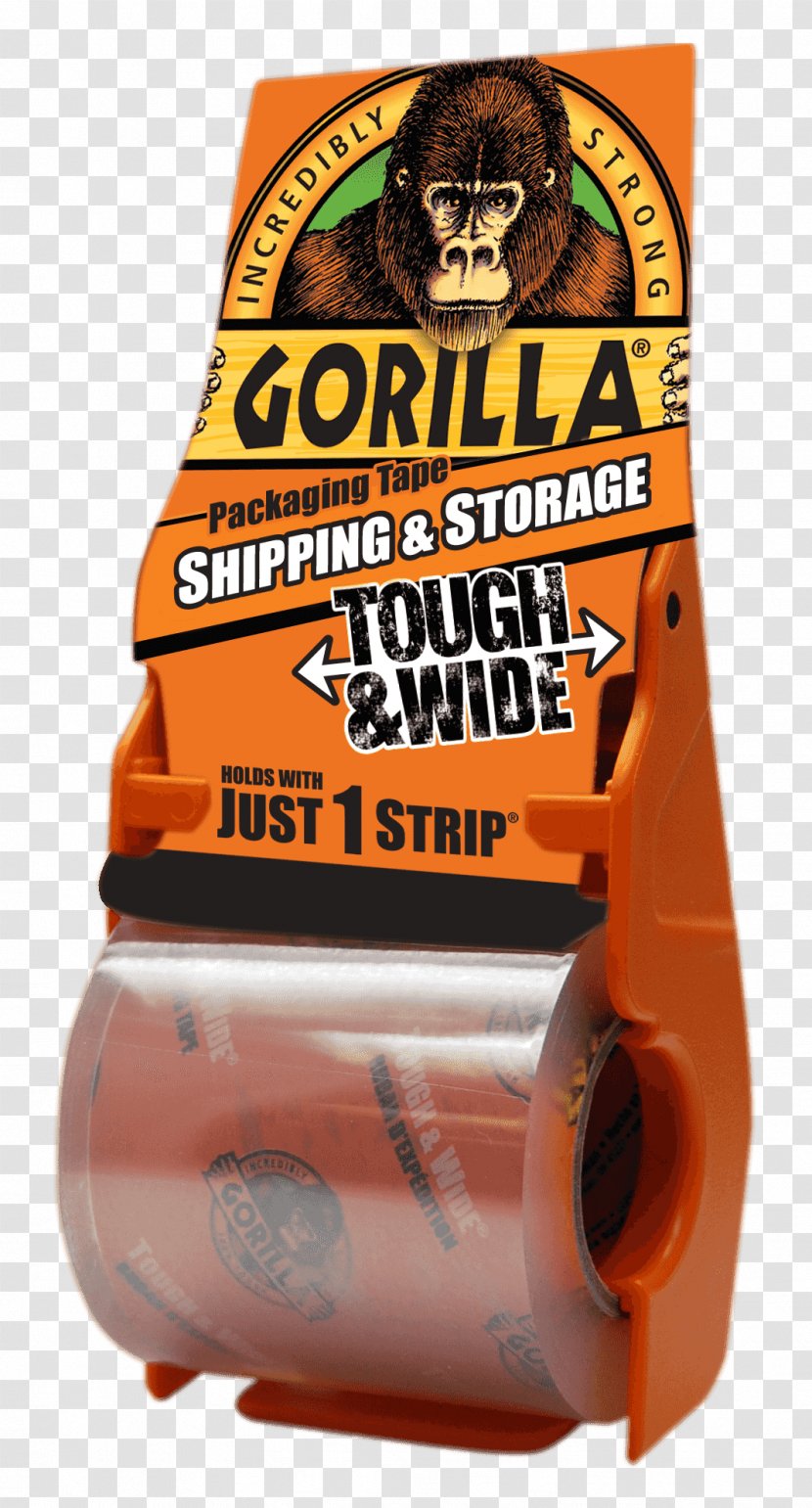 Adhesive Tape Gorilla Glue Box-sealing - Packaging And Labeling - Packing Transparent PNG