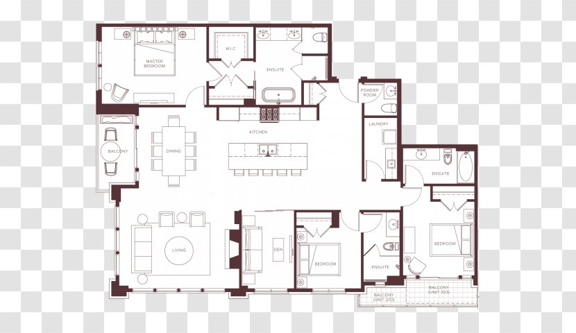 Floor Plan Architecture House Facade - Building - Kitchen Slab PLAN Transparent PNG
