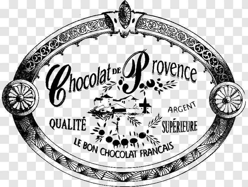 Label Decoupage - Brand - French Transparent PNG