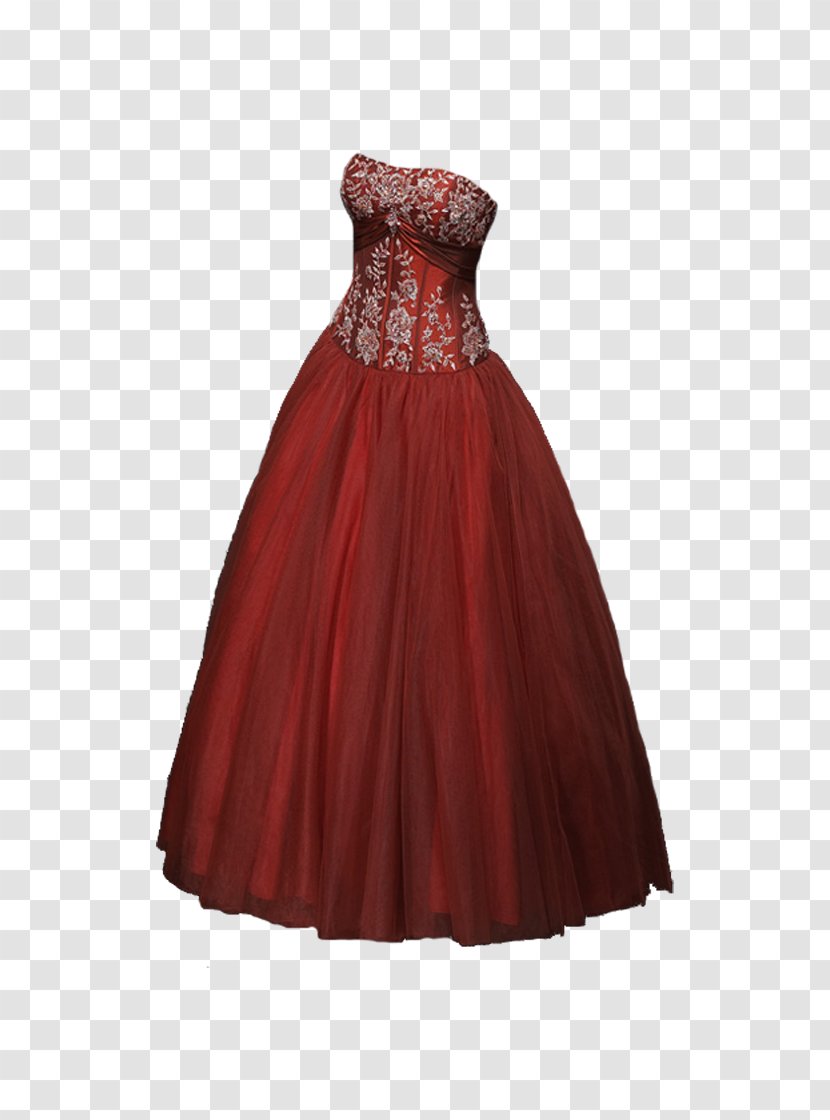 Cocktail Dress Gown Satin - Prom Transparent PNG