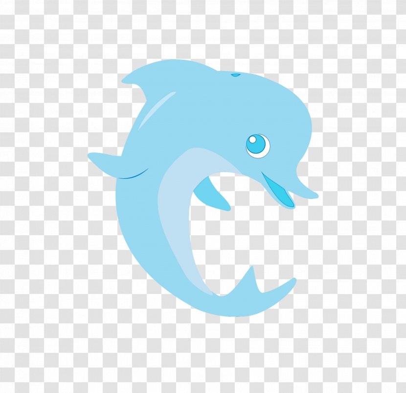 Fish Cartoon - Logo - Fin Common Dolphins Transparent PNG