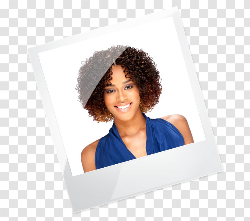 Afro Hair Coloring Jheri Curl Wig Black Transparent PNG