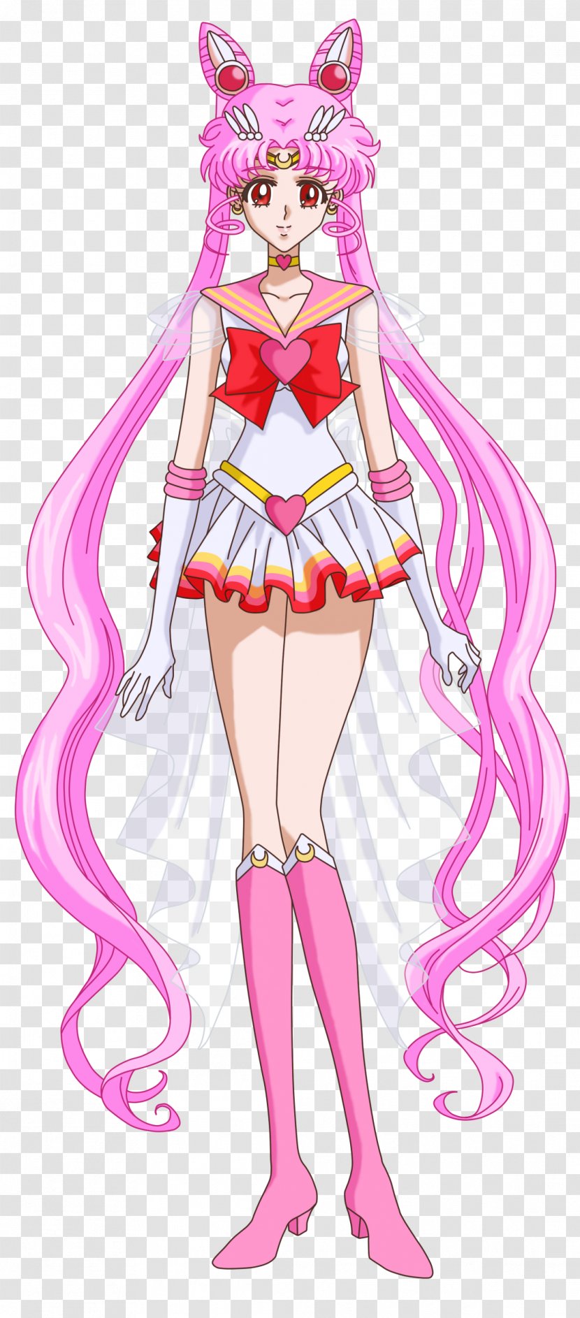 Chibiusa Sailor Moon Tuxedo Mask ChibiChibi - Flower Transparent PNG