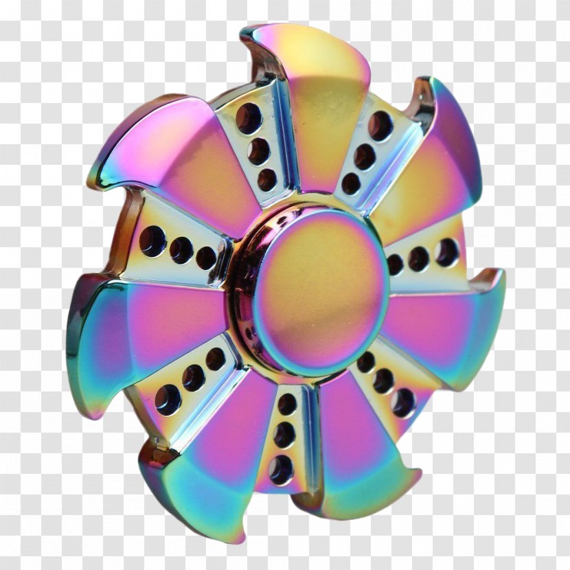 Fidget Spinner Fidgeting Toy Spinning Tops Inattention - Body Jewelry Transparent PNG