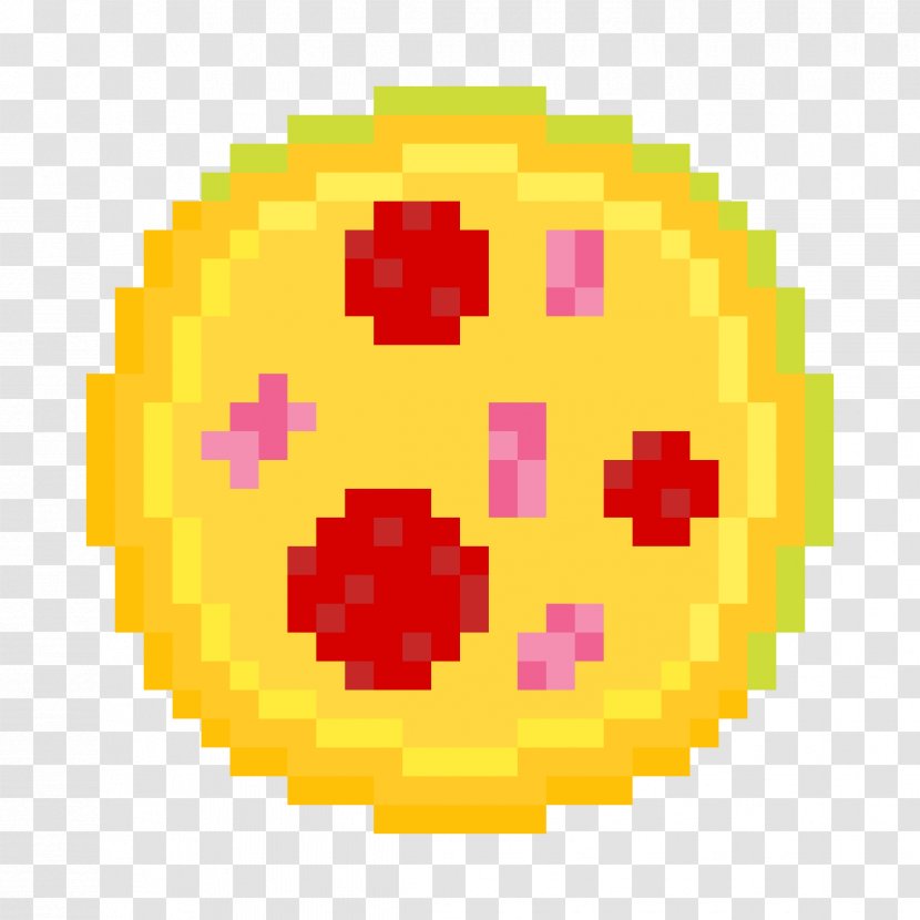 Pixel Art Clip - Smiley - Easy Pizza Transparent PNG