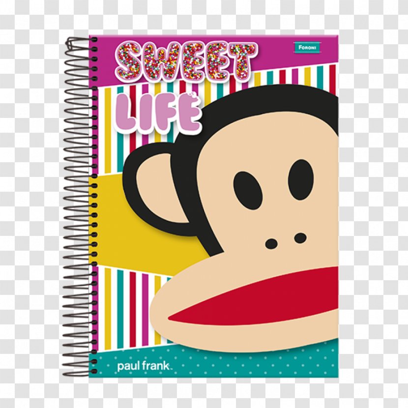 Notebook Paper Stationery Diary Ring Binder - Staple - Paul Frank Transparent PNG