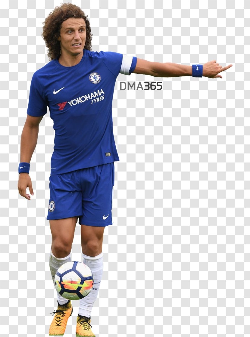 David Luiz Chelsea F.C. Dream League Soccer Football Player Jersey - Sports Transparent PNG