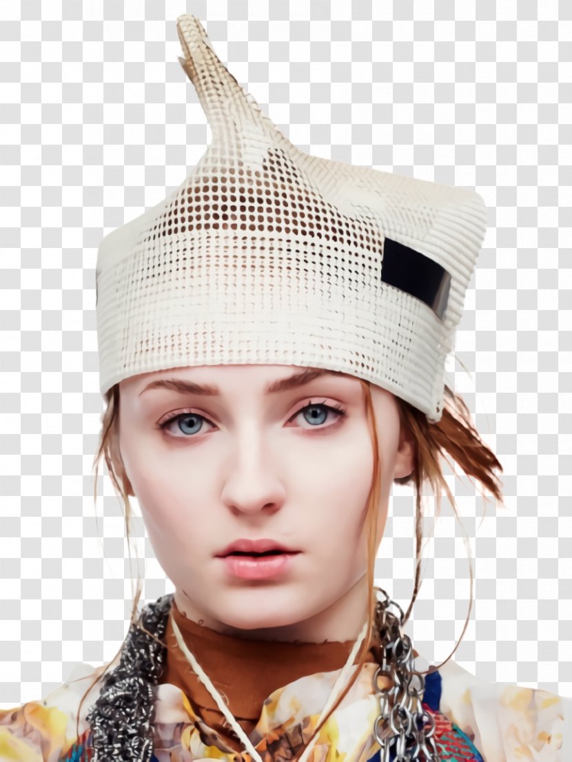 Sophie Turner Game Of Thrones Sansa Stark Actor Image - Celebrity - Wool Transparent PNG
