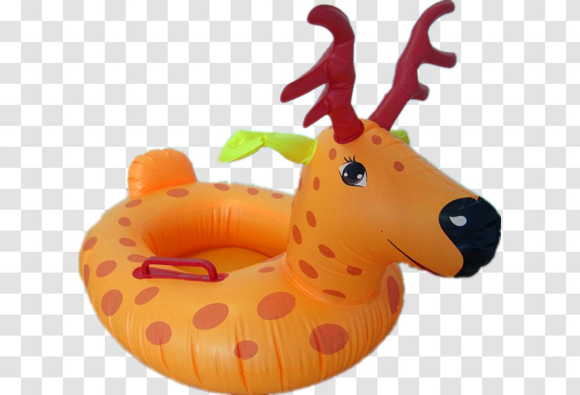 Giraffe Stuffed Animals & Cuddly Toys Reindeer Inflatable Transparent PNG