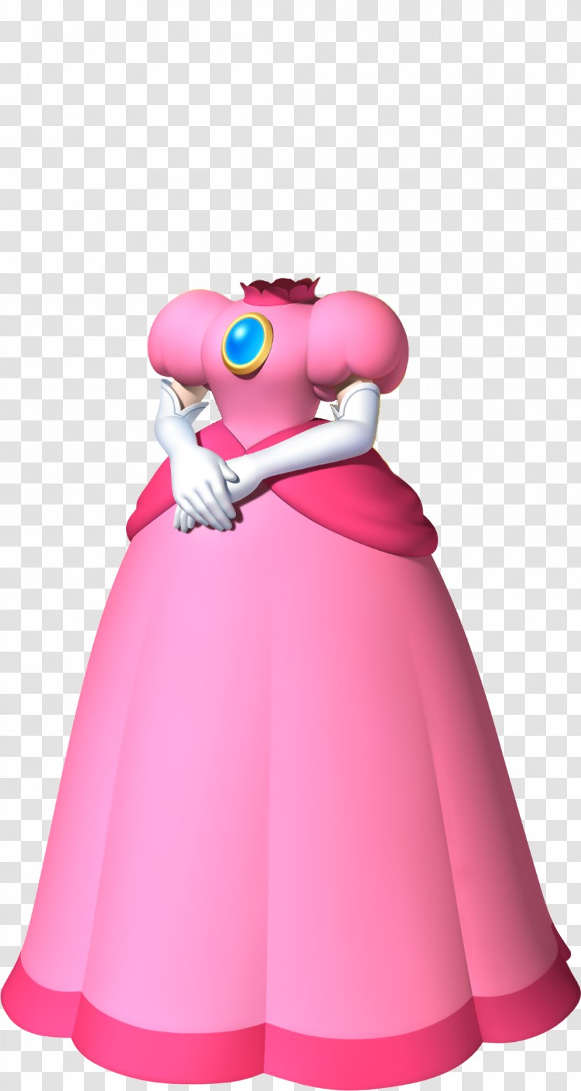 Princess Peach New Super Mario Bros. Wii Video Game - Flower - Longevity Transparent PNG