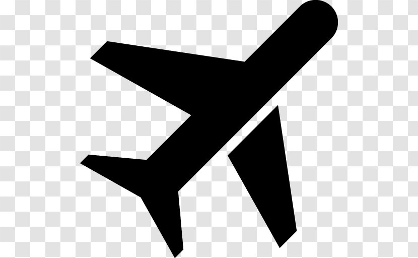 Airplane Flight ICON A5 - Monochrome - Icon Transparent PNG