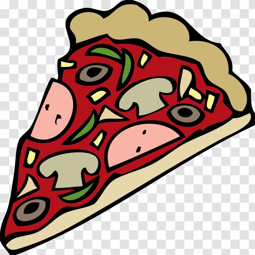 Pizza Italian Cuisine Cartoon Clip Art - Food - Cliparts Background Transparent PNG