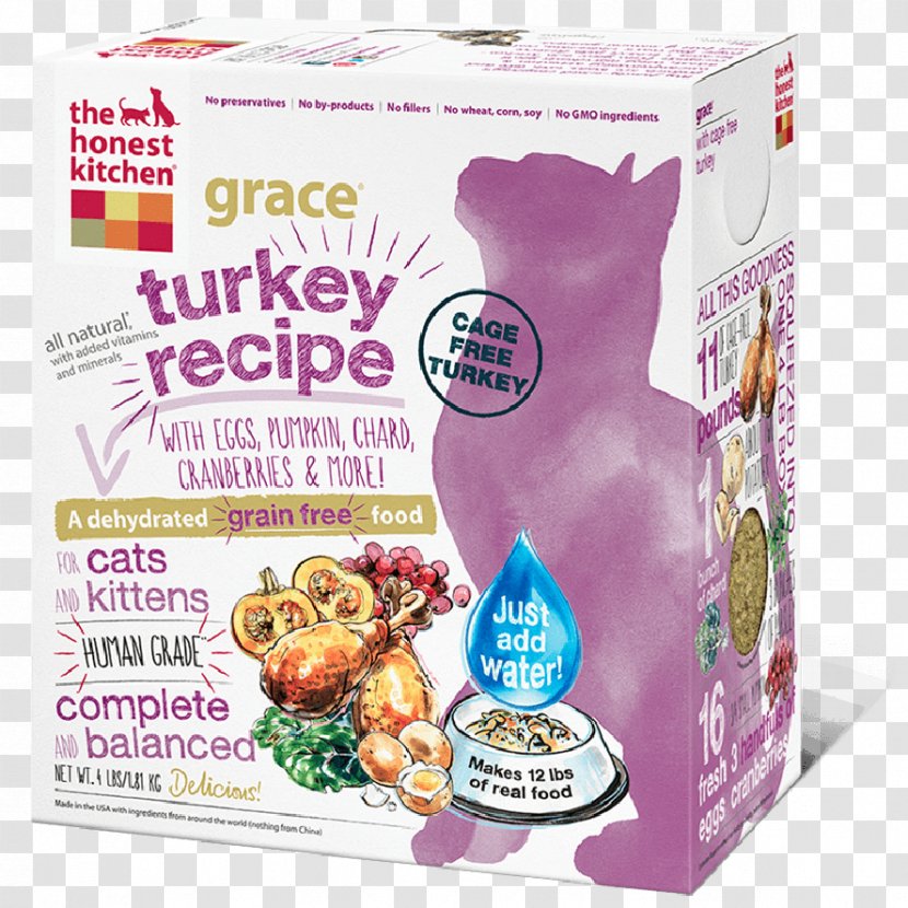 Cat Food Kitchen Dog Recipe - Turkey Meat Transparent PNG