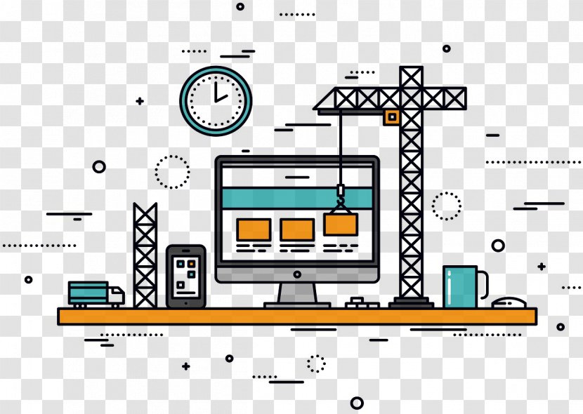 Digital Marketing Background - Wordpress - Technology Floor Plan Transparent PNG