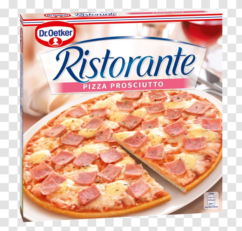 Hawaiian Pizza Prosciutto Italian Cuisine Ham - Dr Oetker Transparent PNG