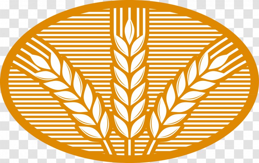 Wansleben Am See Logo Agriculture Clip Art - Yellow - Decorative Material Modification Of Rice Label Transparent PNG