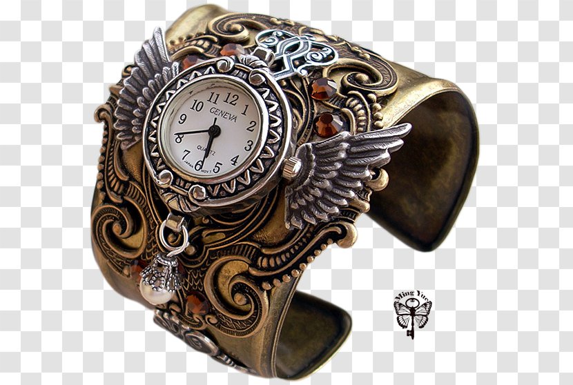 Watch Steampunk Cuff Jewellery Bracelet - Metal - Le Style Transparent PNG