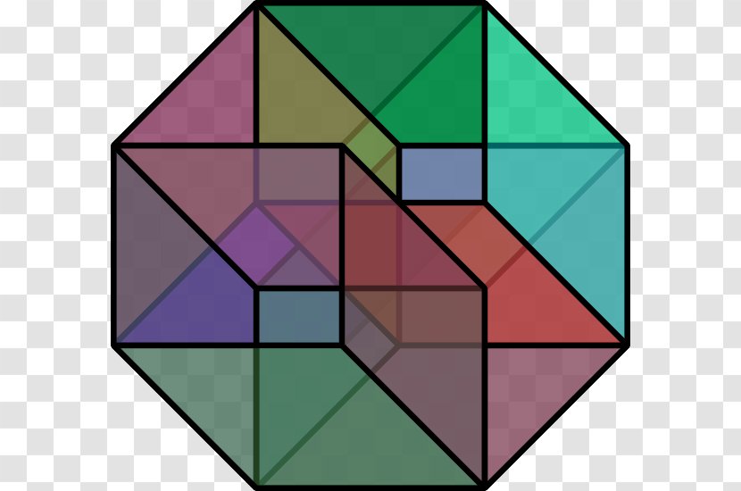 Geometry, Relativity, And The Fourth Dimension Hypercube Line Four-dimensional Space - Structure Transparent PNG
