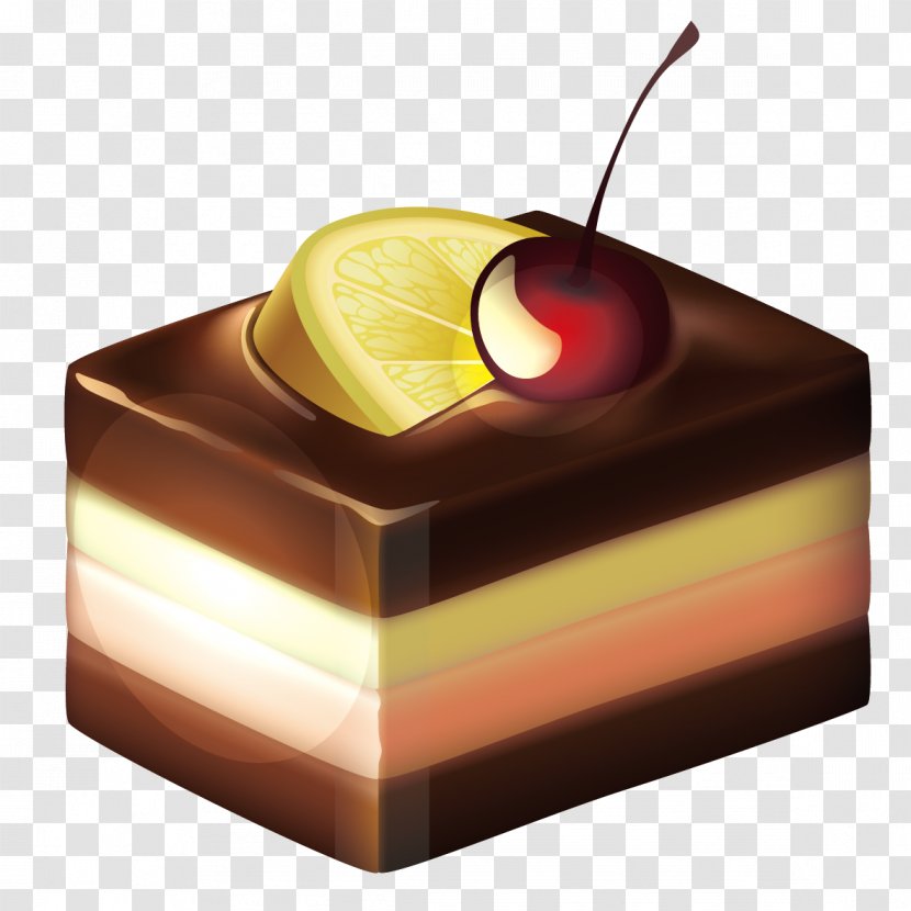 Birthday Cake Cupcake Tart Dessert - Pastry - Cherry Lemon Transparent PNG