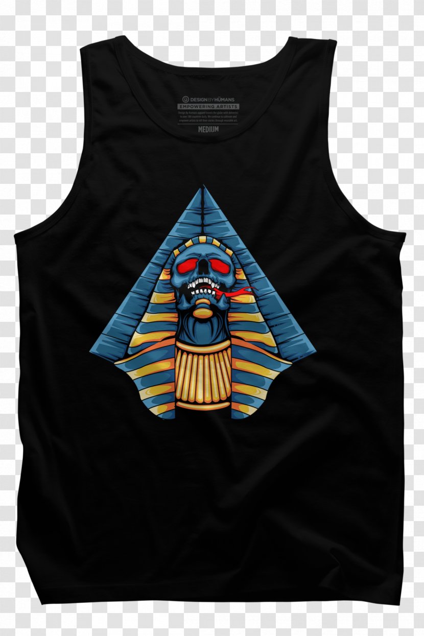 T-shirt Gilets Sleeveless Shirt - T - Pharaoh Transparent PNG