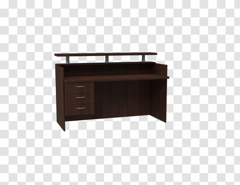 Desk Table Furniture Drawer Office Transparent PNG