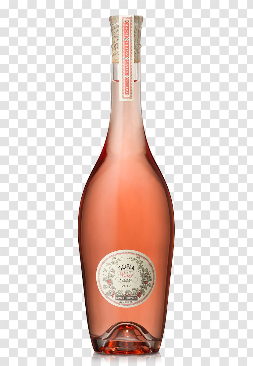 Rosé Francis Ford Coppola Winery Champagne Common Grape Vine - Sofia Transparent PNG