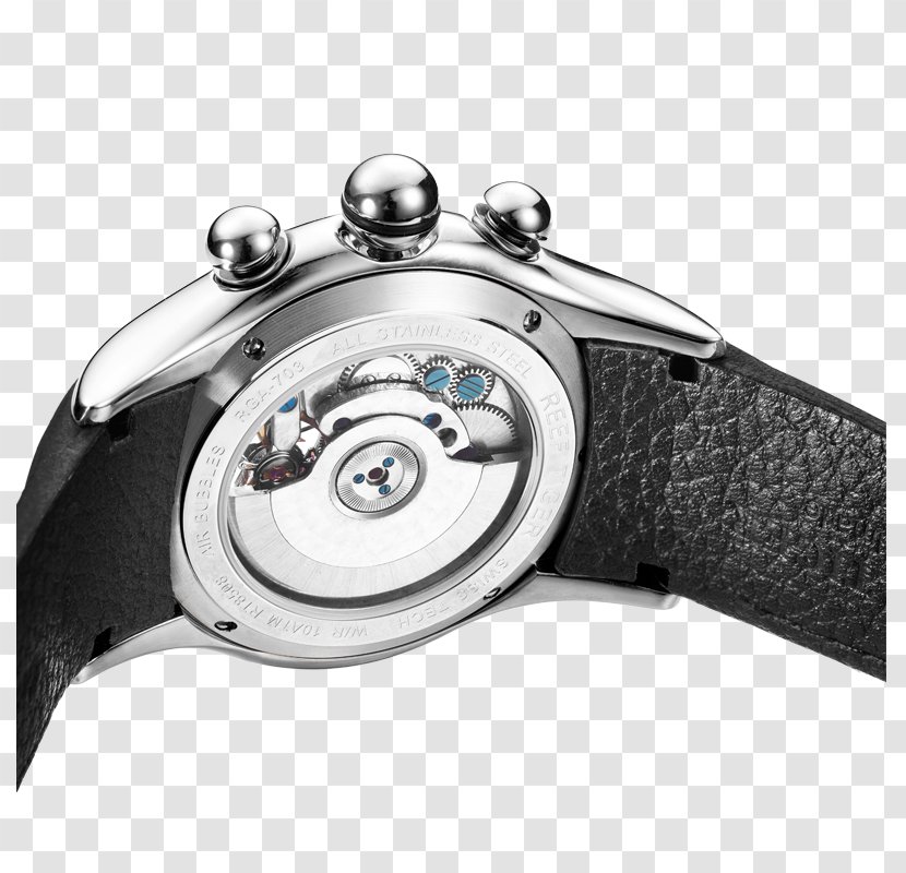 Automatic Watch Tourbillon Quartz Clock Skeleton - Metal - Curve Ring Transparent PNG