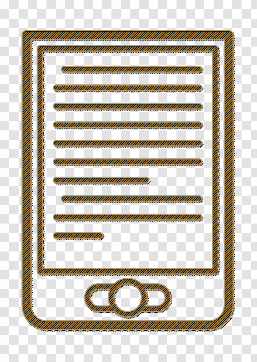 Ebook Icon Technology Icon Detailed Devices Icon Transparent PNG
