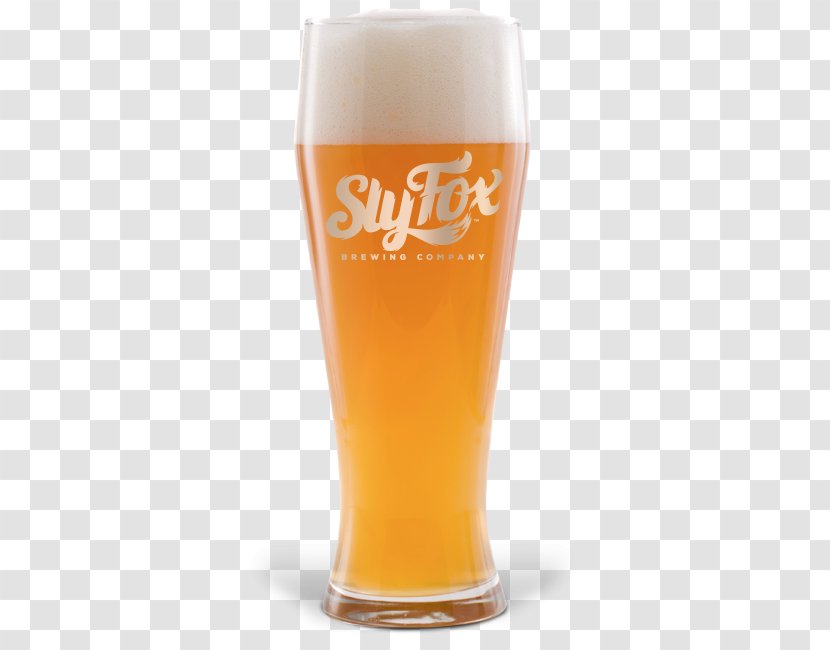 Wheat Beer Orange Drink Cocktail Pint Glass Transparent PNG