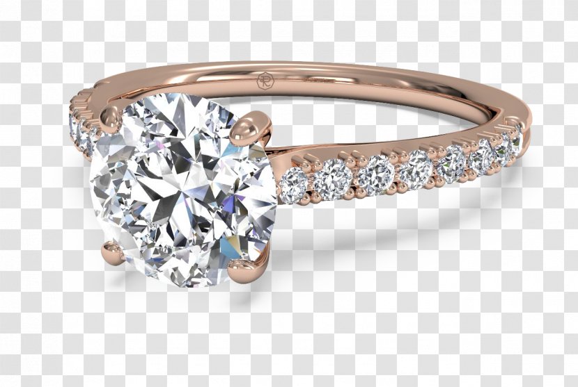 Diamond Engagement Ring Earring Ritani Transparent PNG