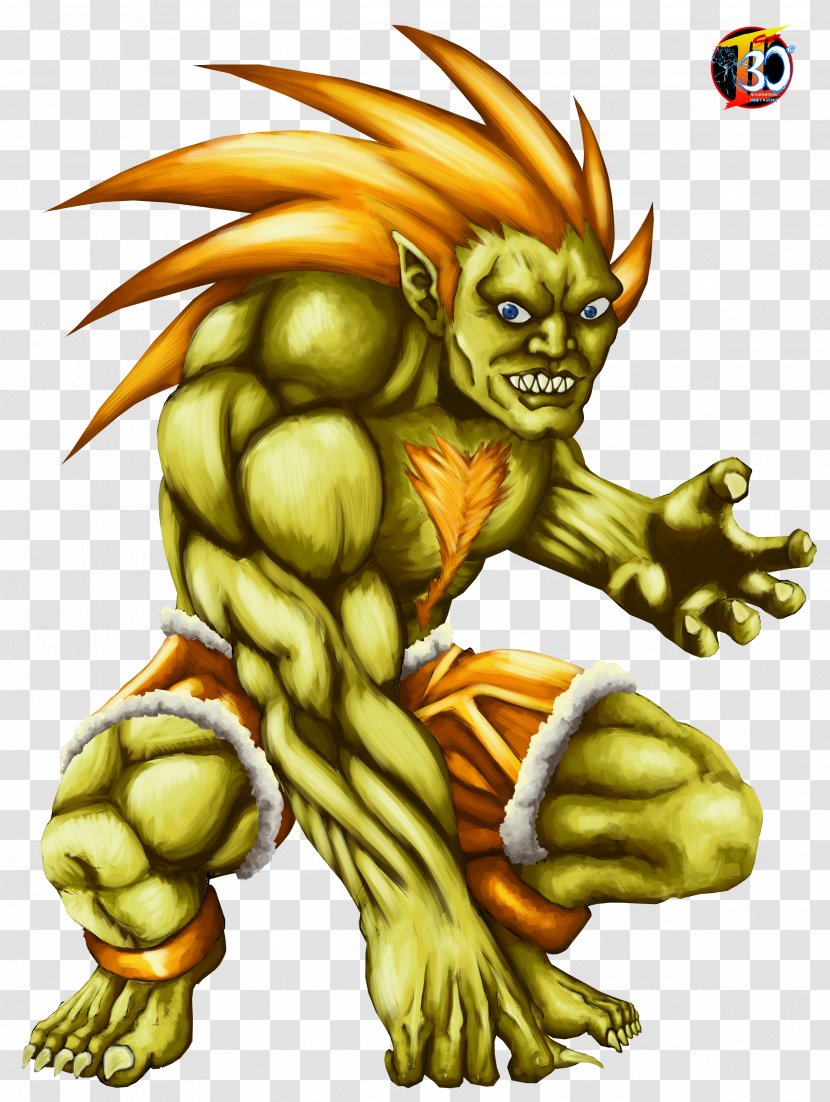 Street Fighter II: The World Warrior Super II Blanka 30th Anniversary Collection Final Fight - V Transparent PNG