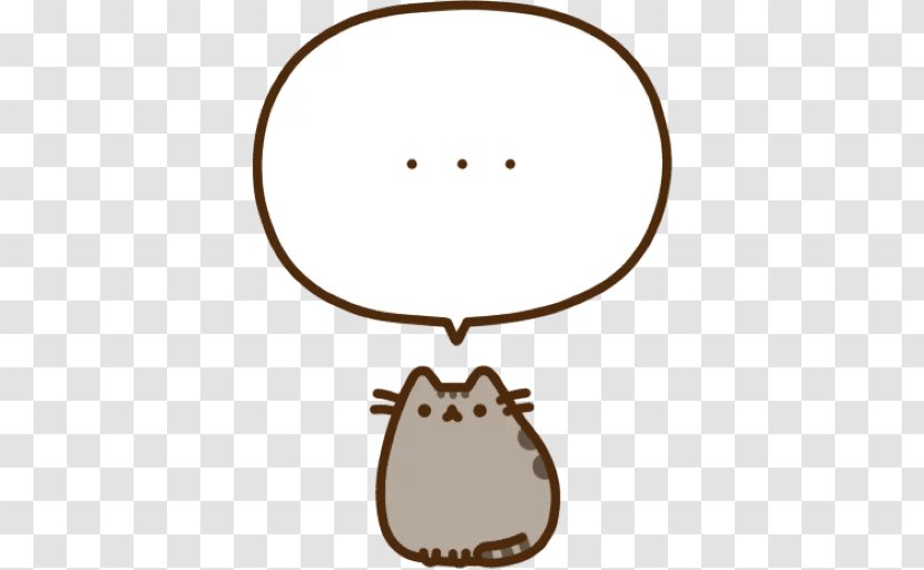 Pusheen Telegram Emoji Thought Cat Transparent PNG