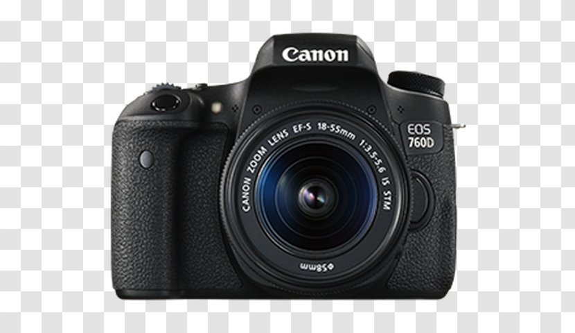 Canon EOS 760D 750D Digital SLR EF Lens Mount - Efs 1855mm - Dslr Transparent PNG