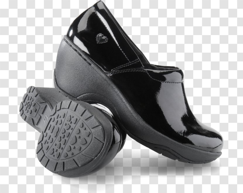 Slip-on Shoe High-heeled Walking - Slipon - Black Nurse Transparent PNG