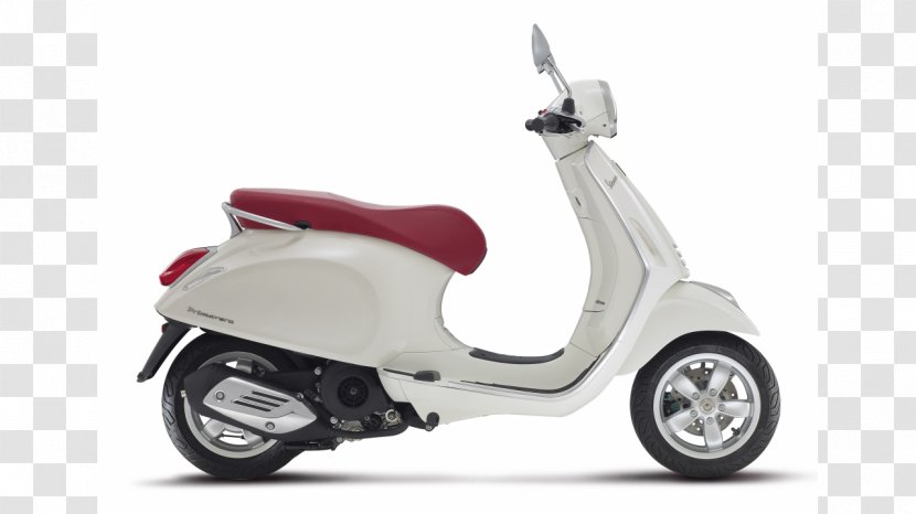 Scooter Vespa Primavera Motorcycle Four-stroke Engine - Specification Transparent PNG